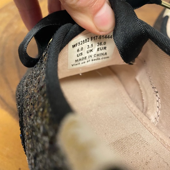 Kate Spade x Keds Glitter Classic Sneakers - Picture 5 of 7